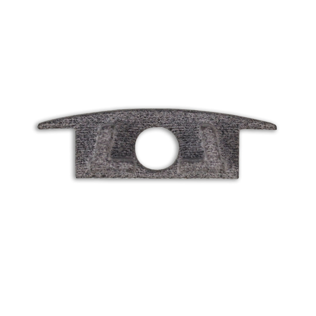 End cap EC230 for MINI-EB V2 profile, grey, straight, with cable entry, 1 piece