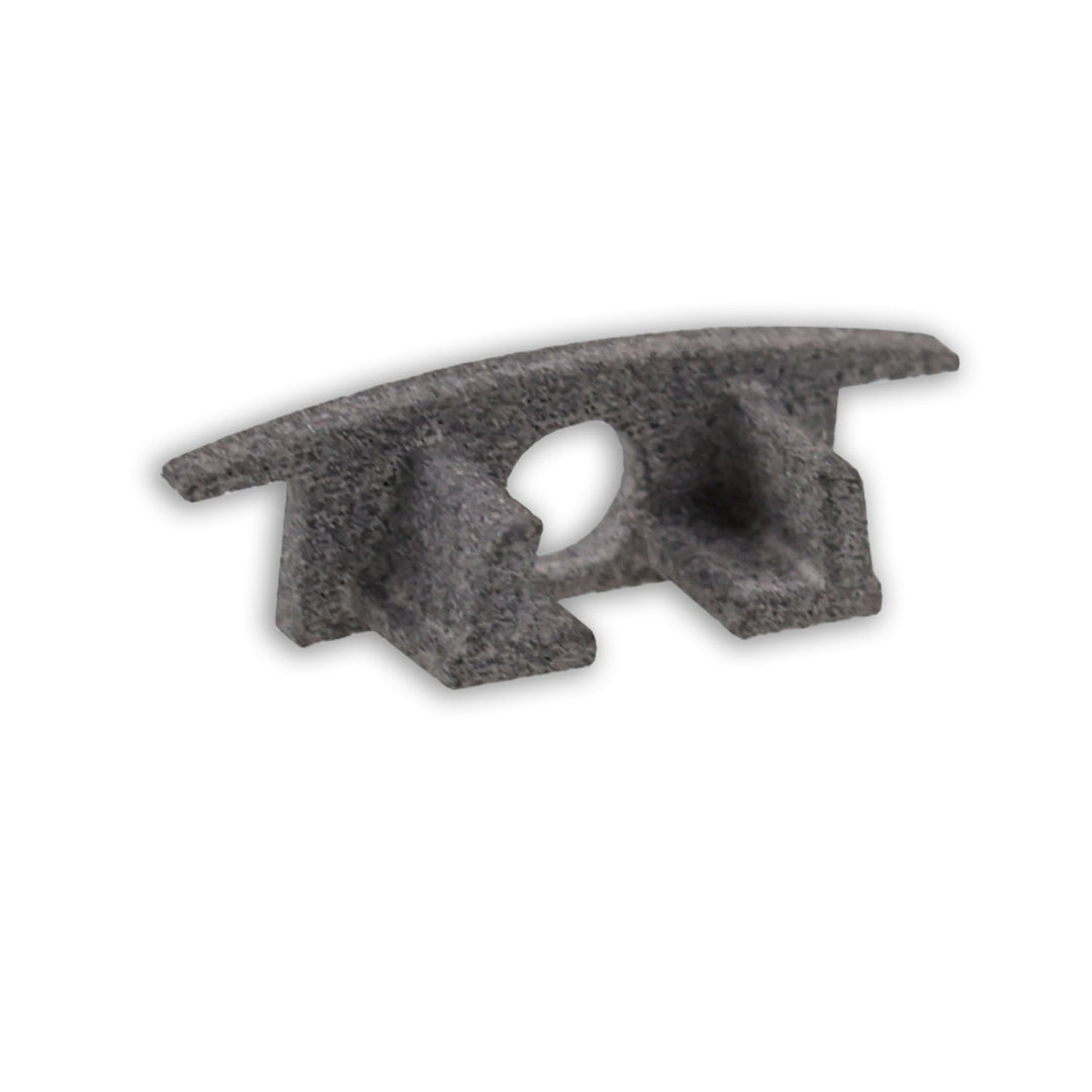 End cap EC230 for MINI-EB V2 profile, grey, straight, with cable entry, 1 piece