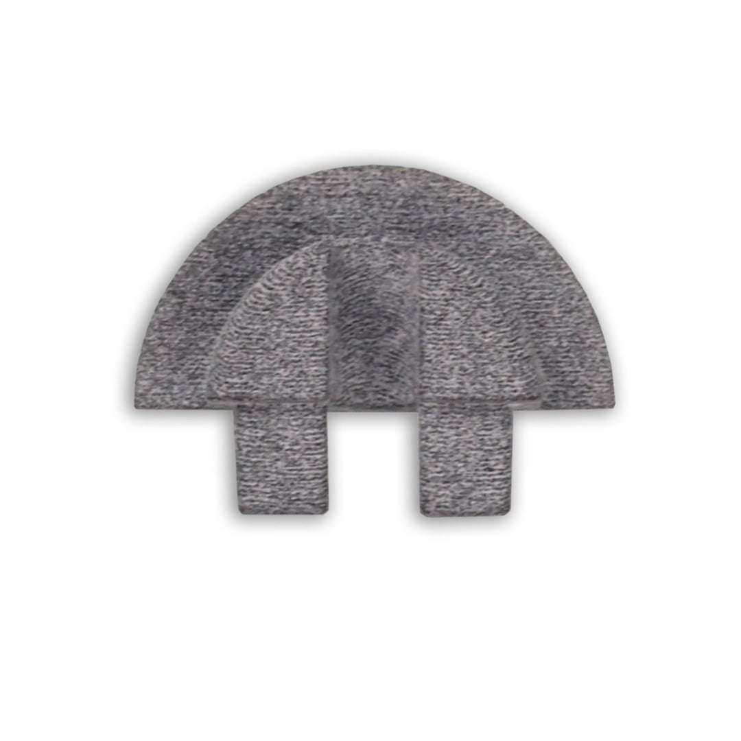 End cap EC231 for MINI-EB V2 profile, grey, round, with cable entry, 1 piece