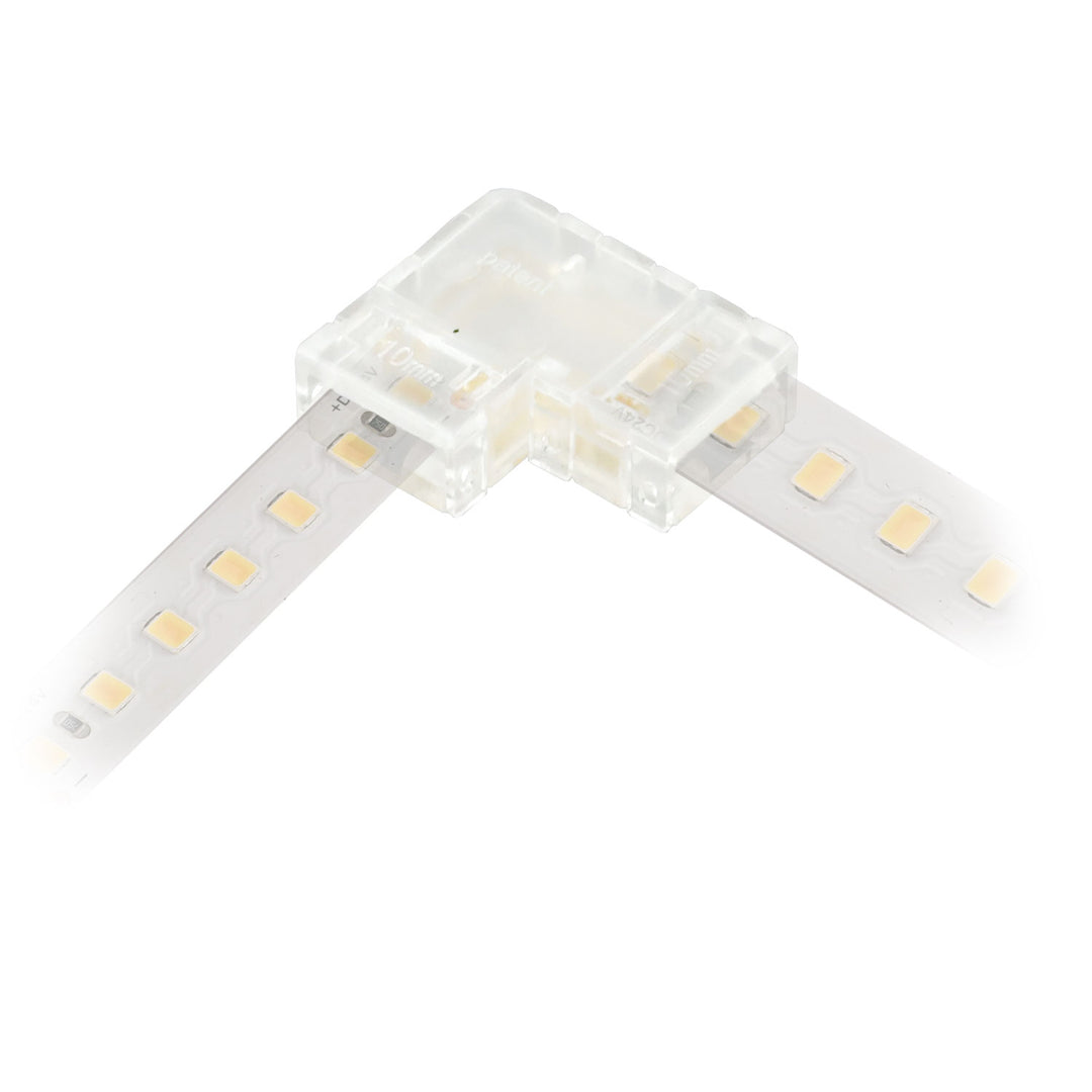 Contact corner connector (max. 5A) K2-310-V2 for 3-pole IP20 Flexstripes with a width of 10mm
