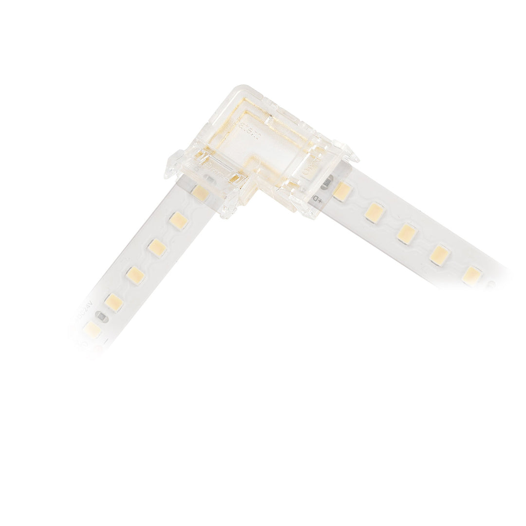 Kontakt-Eckverbinder (max. 5A) K2-410 für 4-pol. IP20 Flexstripes mit Breite 10mm