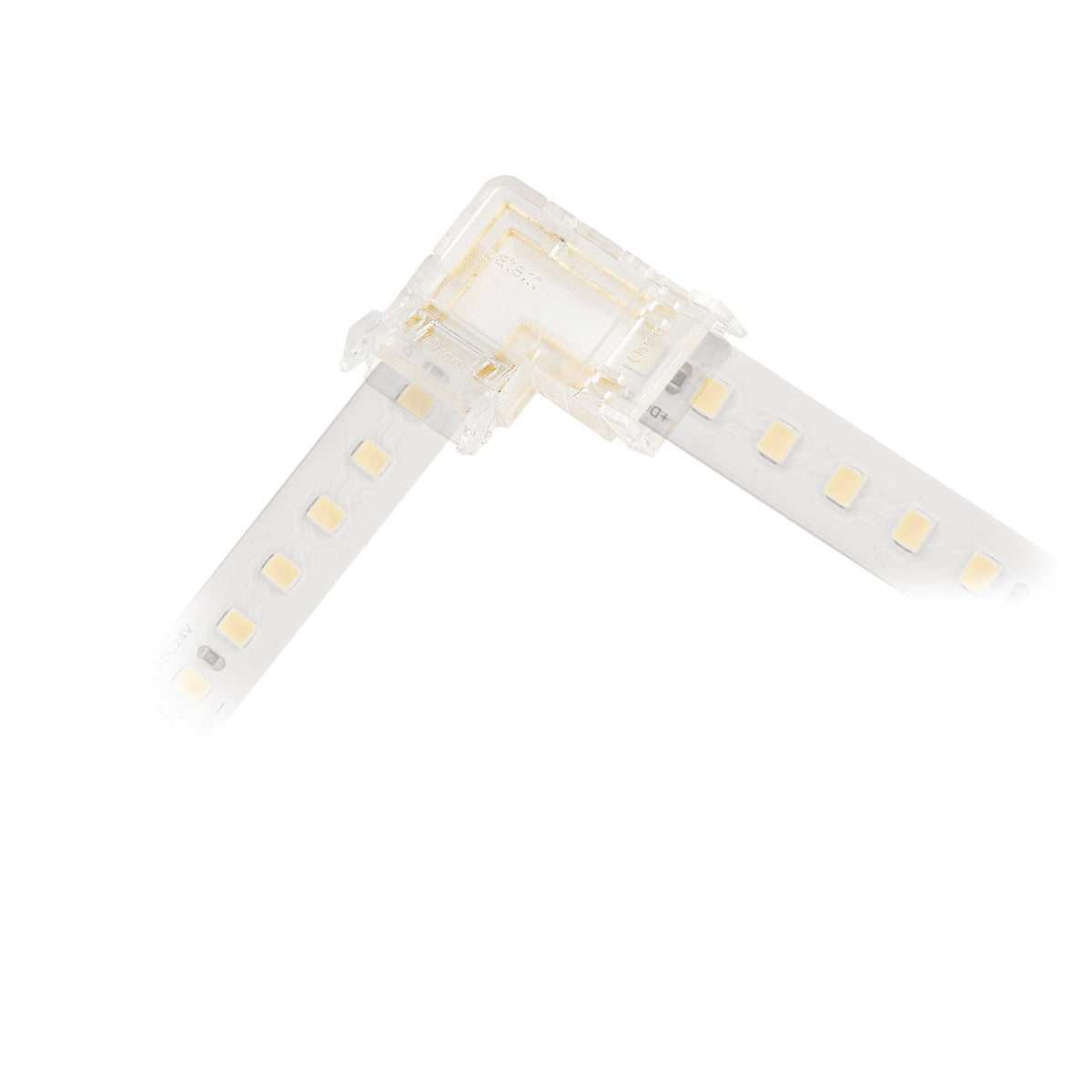 Kontakt-Eckverbinder (max. 5A) K2-410 für 4-pol. IP20 Flexstripes mit Breite 10mm