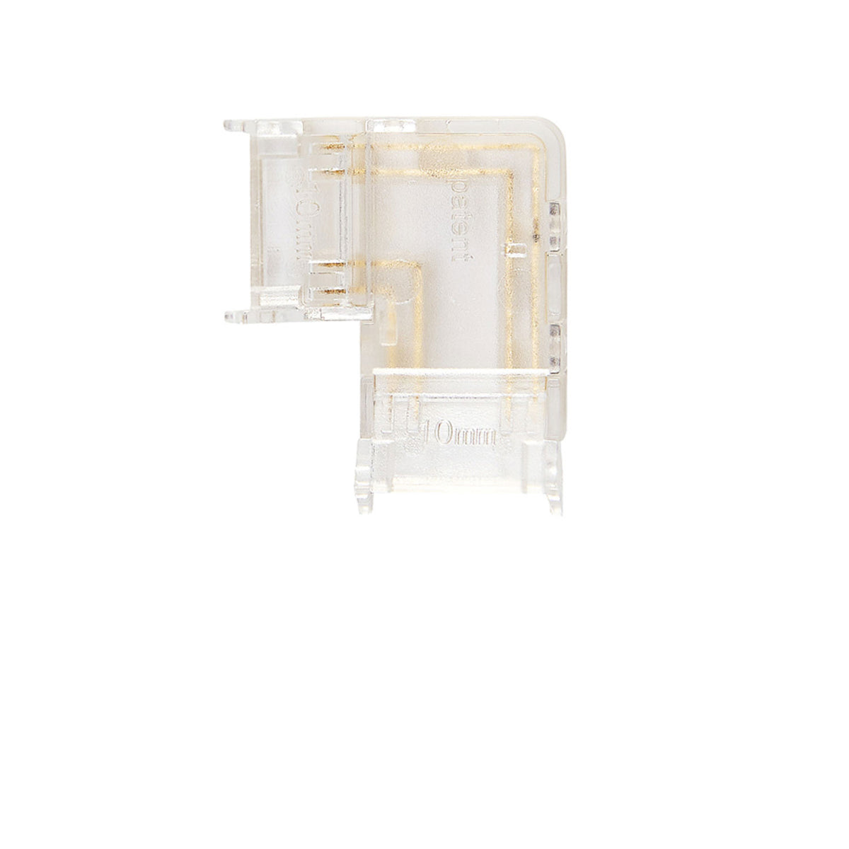 Kontakt-Eckverbinder (max. 5A) K2-410 für 4-pol. IP20 Flexstripes mit Breite 10mm