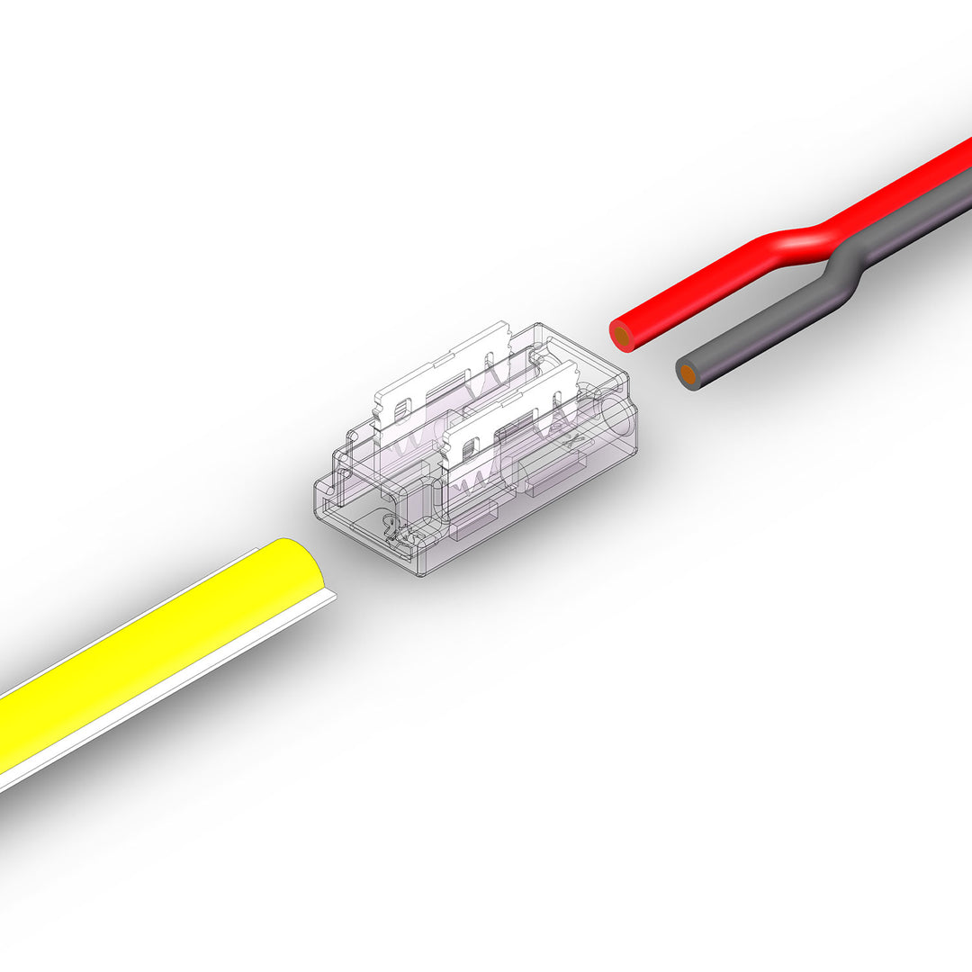 Contact cable connection (max. 4A/0.5qmm) K2-25 for 2-pole IP20 Flexstripes with a width of 5mm