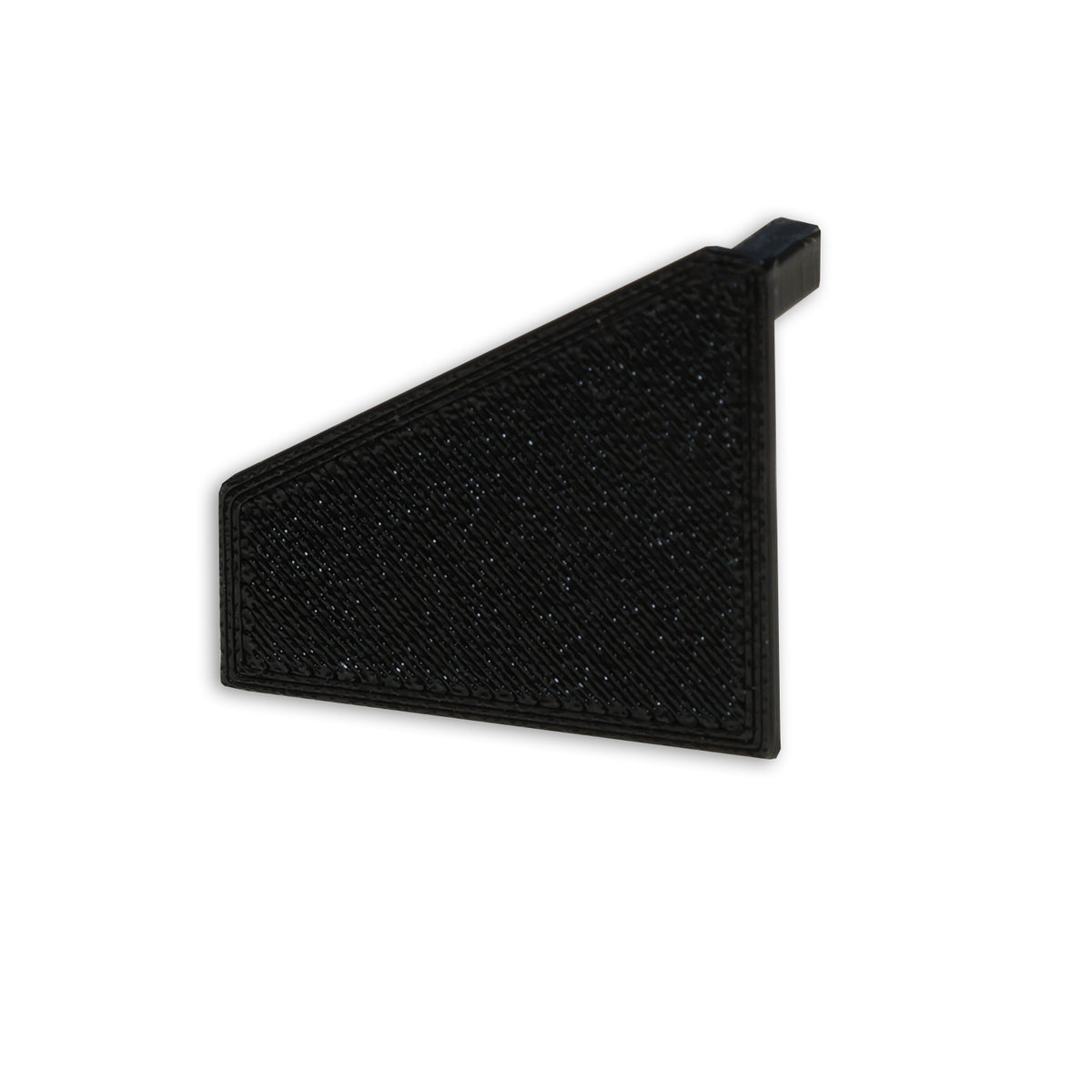 End cap EC110R black for profile CORNER18, right side, 1 piece