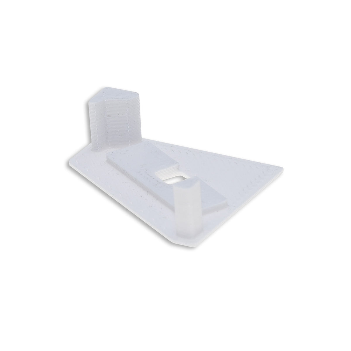 End cap EC111R white for profile CORNER18 with cable entry, right, 1 pc.
