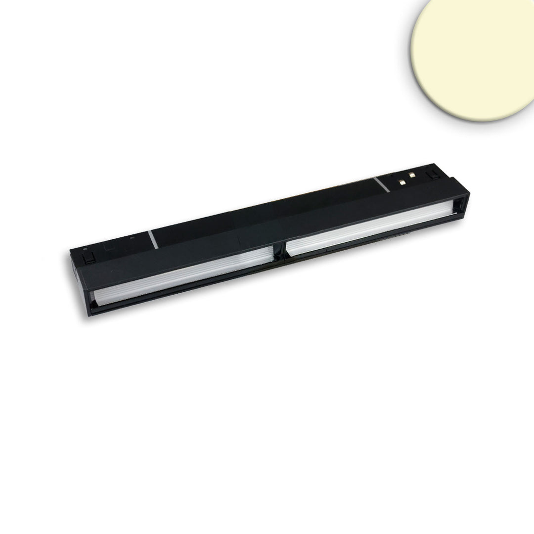 Track48 Wallwasher 22cm black, 12W, 100° asymmetrical, 48V DC, 3000K, CRI90