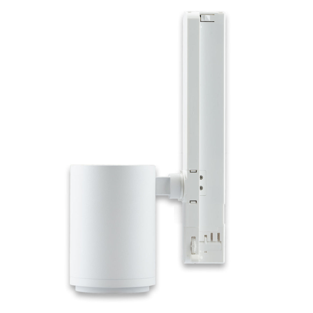 3-phase track spotlight, focusable, 42W, 20°-70°, matte white, 4000K, CRI92, DALI dimmable