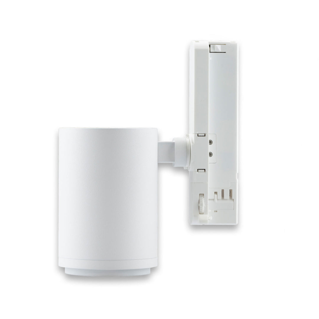 3-phase track spotlight, focusable, 42W, 20°-70°, matte white, 3000K, CRI92, dimmable