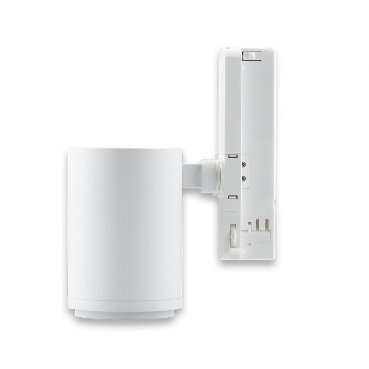 3-phase track spotlight, focusable, 42W, 20°-70°, matte white, 3000K, CRI92, dimmable