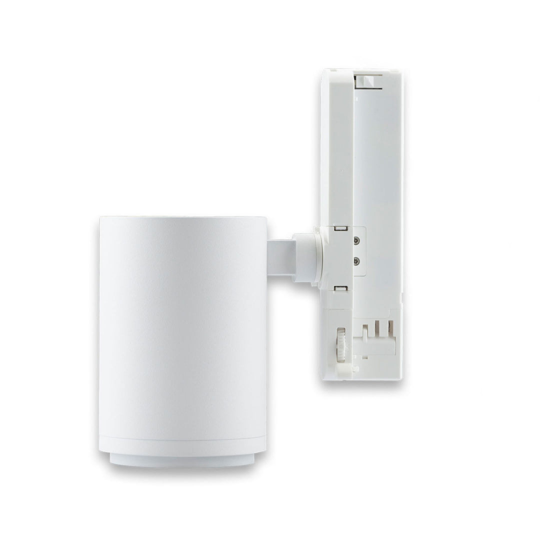 3-phase track spotlight, focusable, 42W, 20°-70°, matte white, 3000K, CRI92, dimmable