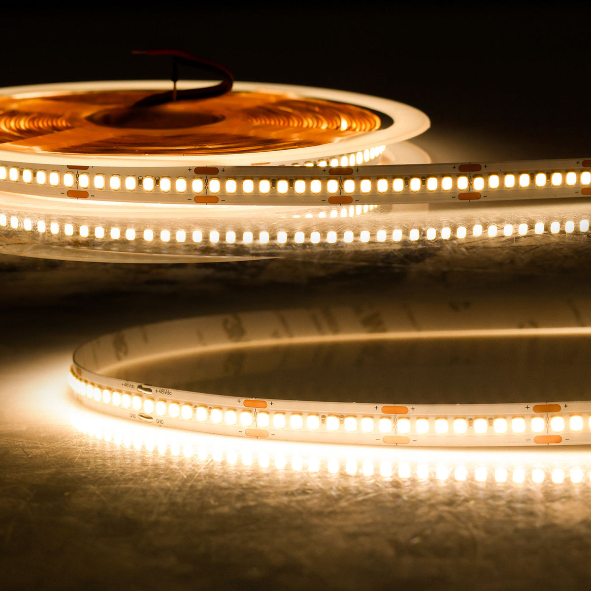 LED HEQ927 Flexband High Bright, 48V DC, 22W, IP20, 2700K, 140lm/W, 5m Rolle, 240 LED/m