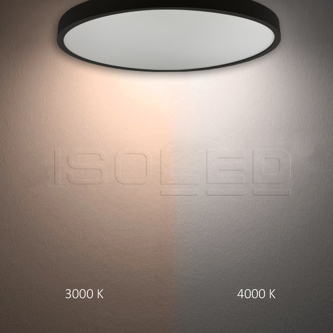 LED Hängeleuchte UGR<19 2H, schwarz, 80W|100W, IP42, DN1000, 2700|3000|4000K, dimmbar, exkl. Kabel