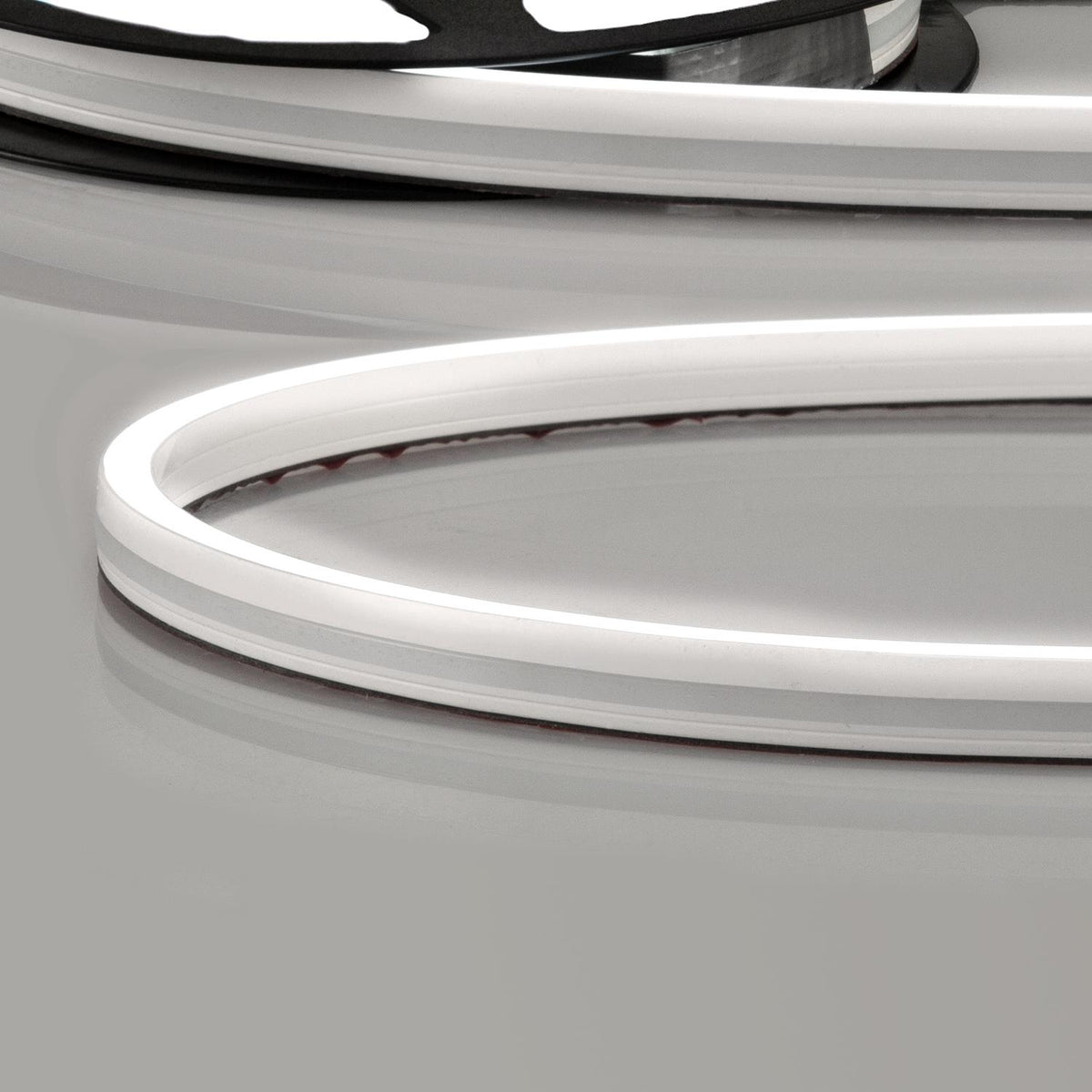 LED NEON940 flex ribbon B08H12, 24V DC, 12W, IP67, 4000K, 5m roll, 140 LED/m, including mounting clips