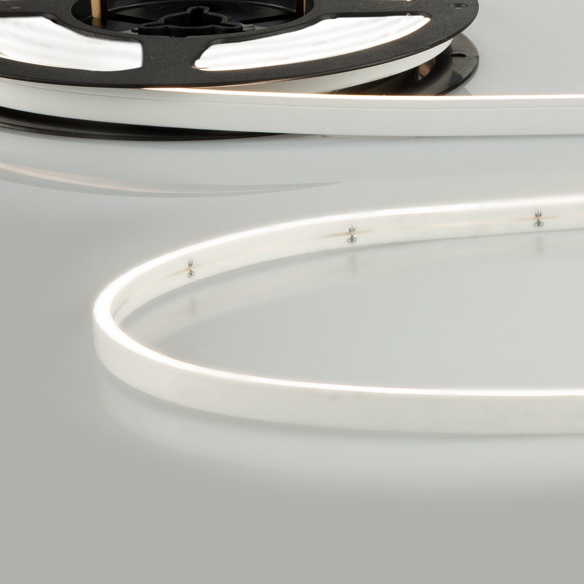 LED NEON940 flex ribbon B04H08, 24V DC, 10W, IP67, 4000K, 5m roll, 180 LED/m, including mounting clips