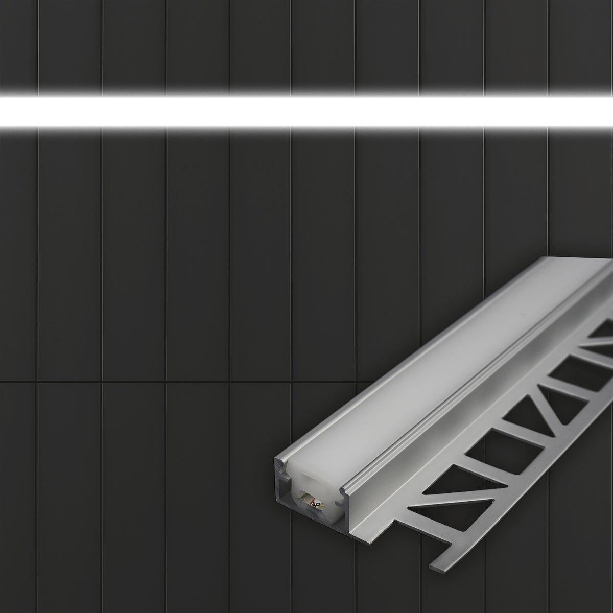 LED NeonPRO 930 Custom Flexband B13H10 for tiles, 24V DC, 6W, 300cm, IP67, 3000K, 140 LED/m