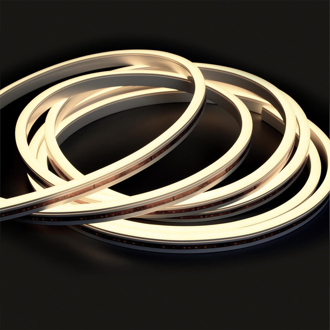 LED NeonPRO940 Custom Flex Ribbon B08H12, 24V DC, 12W, IP67, 4000K, 5m roll, 140 LED/m, incl. clips