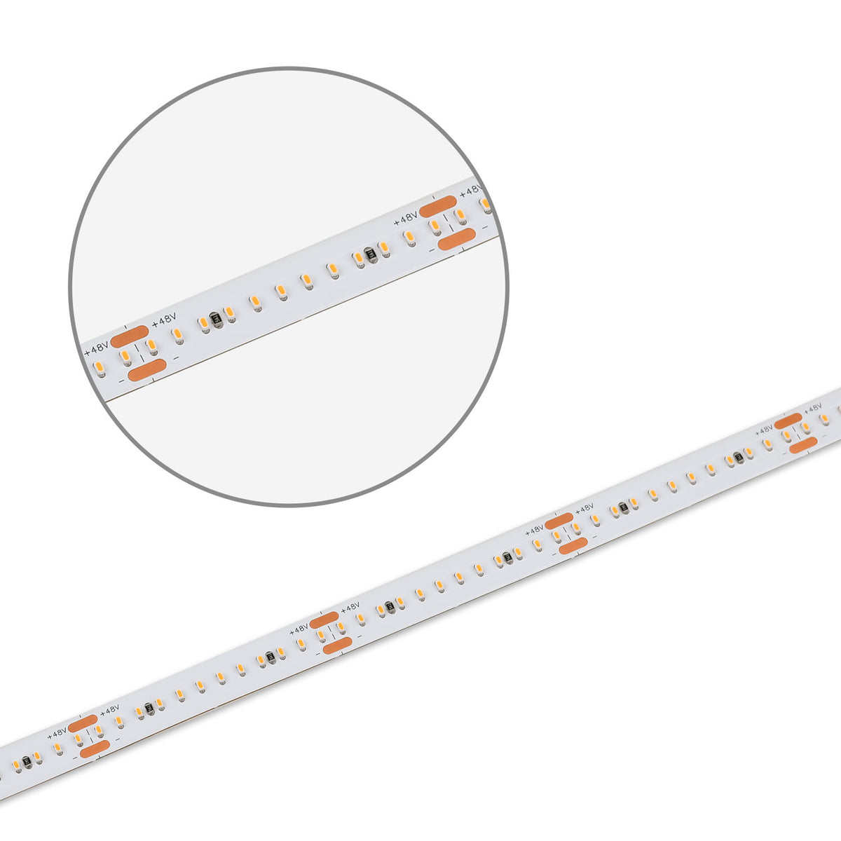 LED CRI927 Linear 48V flex ribbon, 13W, IP20, 2700K, 20m roll, 240 LED/m