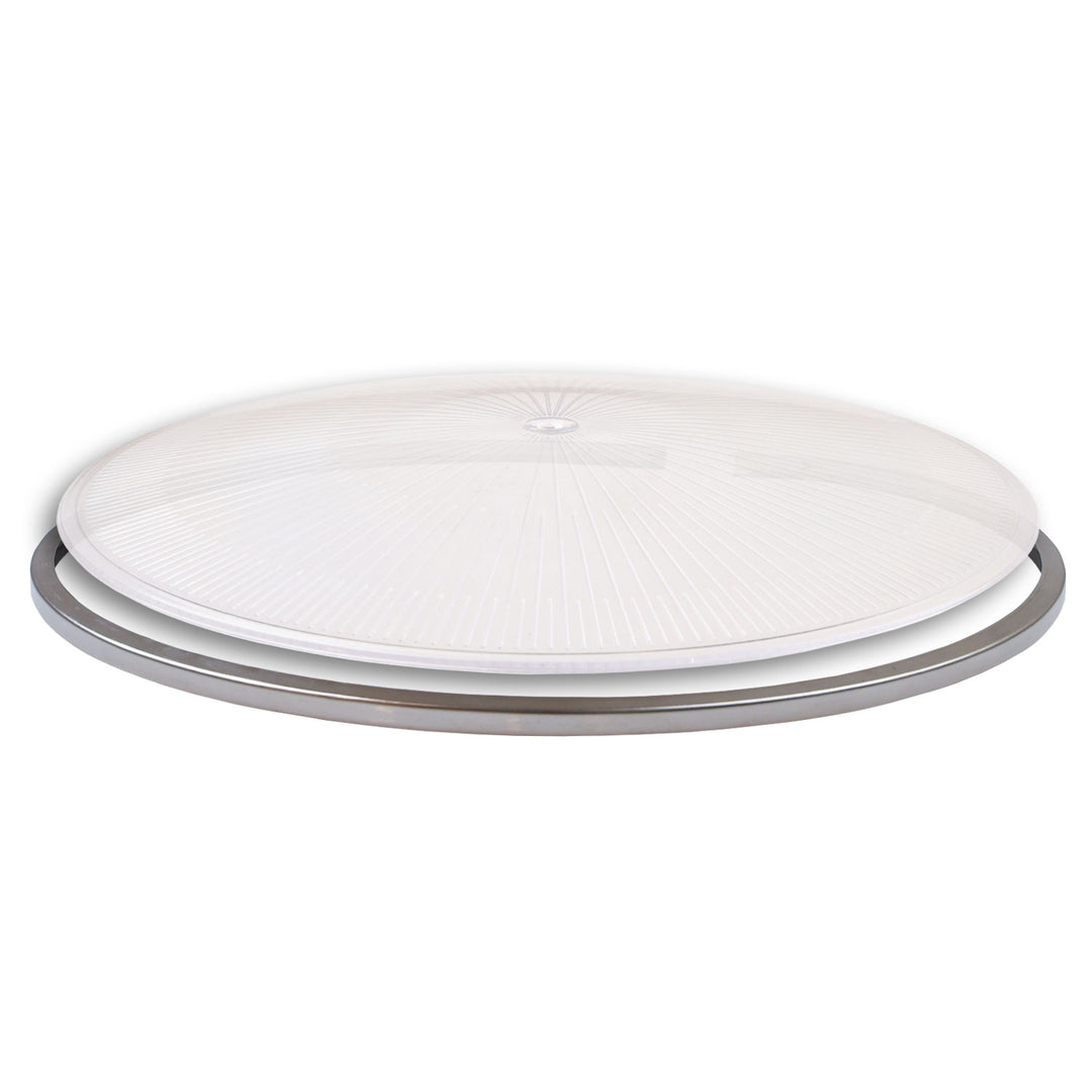 Disc for PC reflector of the FL2 series high bay lights, transparent, with ring and spring
