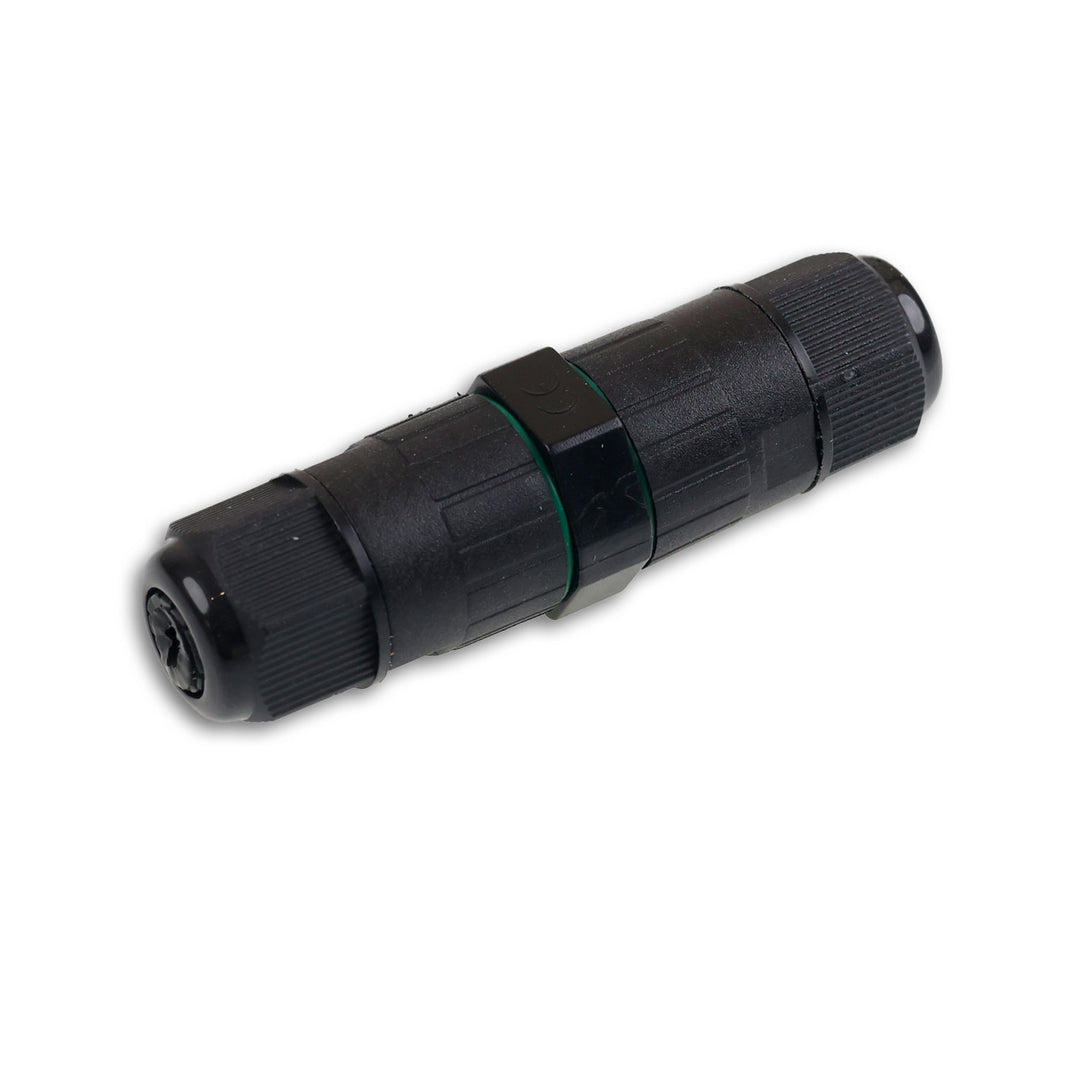 IP67 cable connector, 2-pole 0.75-2.5mm² with spring clamp, max. 250V 16A, sheath diameter 6-8mm