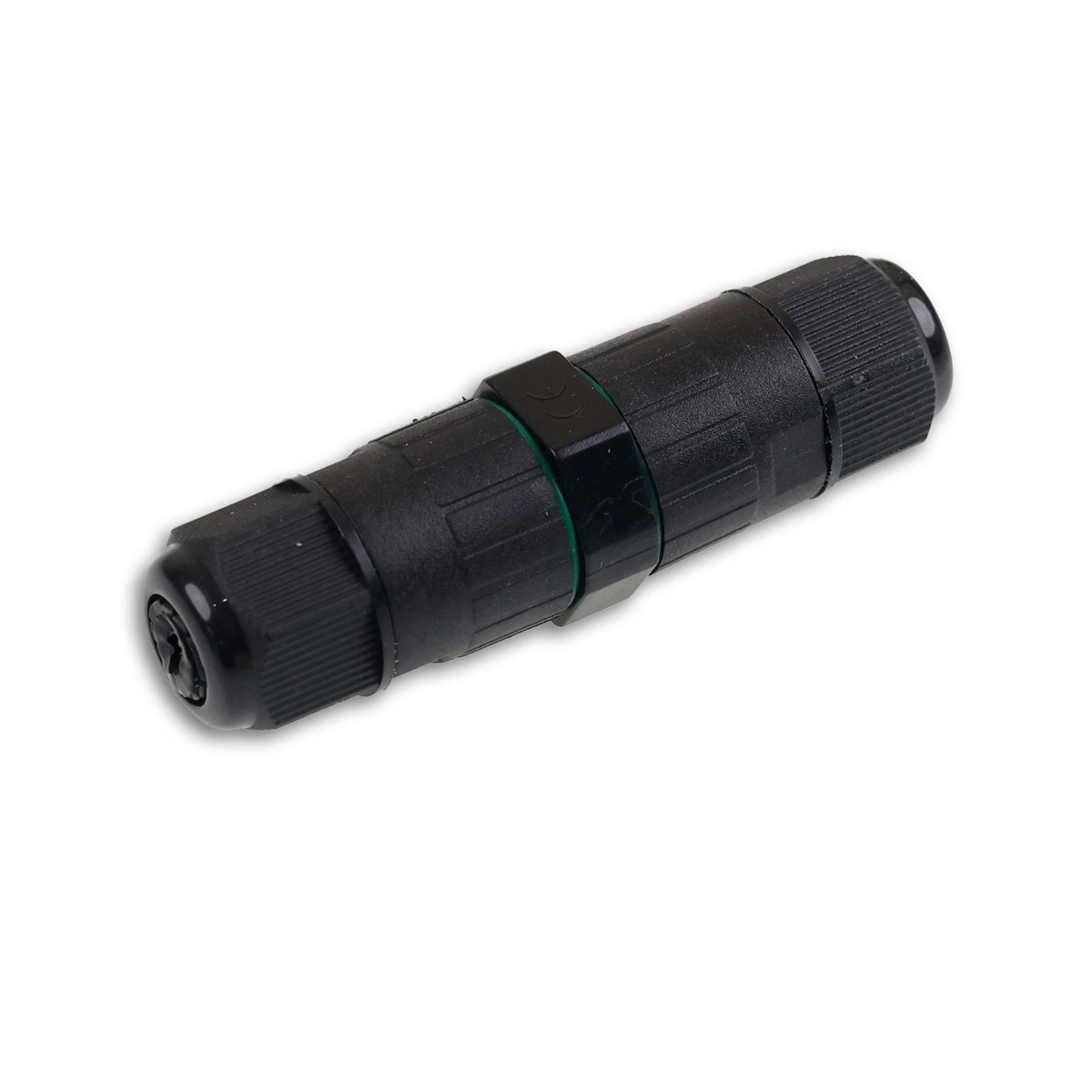 IP67 cable connector, 2-pole 0.75-2.5mm² with spring clamp, max. 250V 16A, sheath diameter 6-8mm