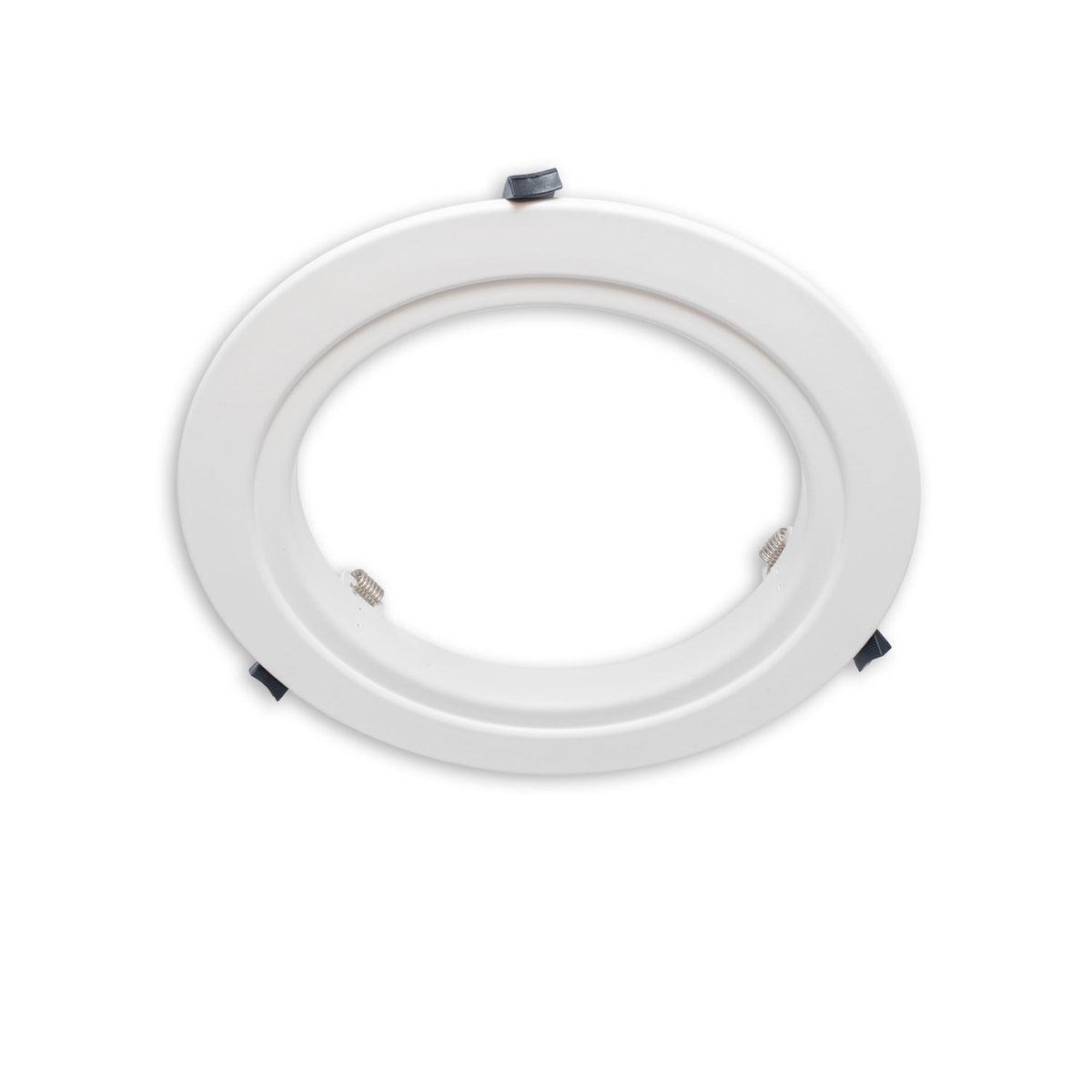 Loch Adapterring für Downlights, mit Federn, weiß, ID 201mm - AD 287mm