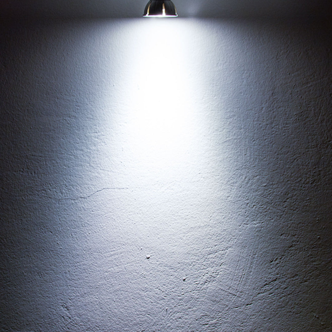 GU10 LED spotlight 5W, 45°, prismatic, cool white, dimmable, CRI90
