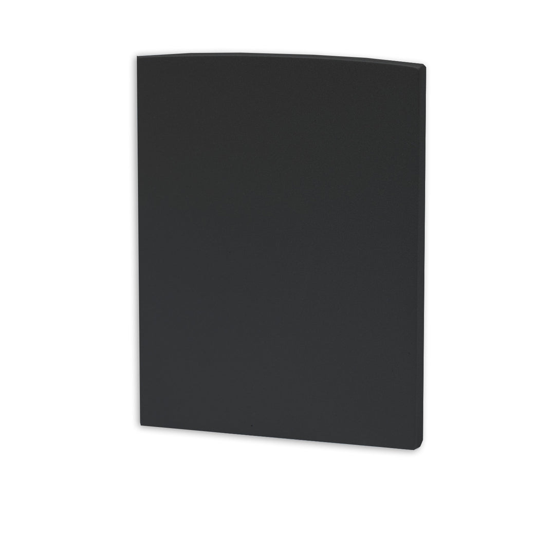 Endkappe EC115 schwarz für LAMP40, 2 Stück, mit Lichtfalle