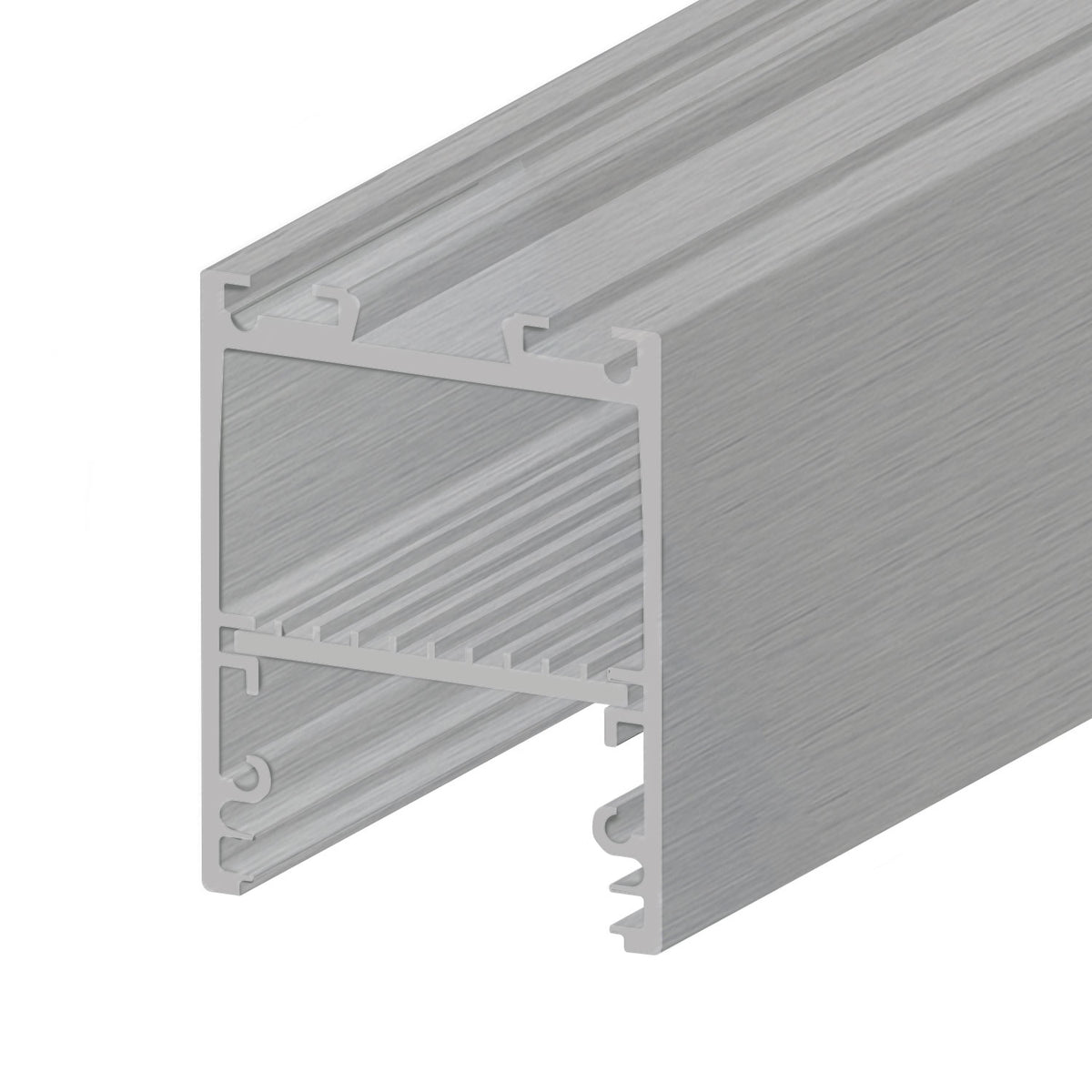 LED lighting profile LAMP30 V2, aluminum, silver powder-coated, 300cm