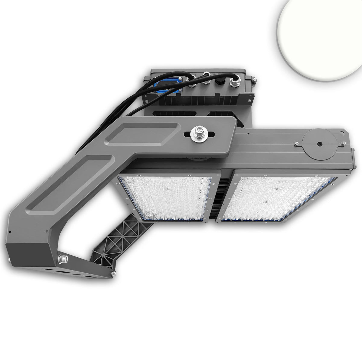 LED floodlight system LW 1000W, 130x25°, 2 modules (light points), DALI dimmable, neutral white, IP66
