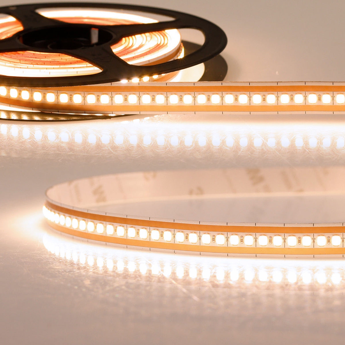 LED FC930 flex ribbon, 12V DC, 10W, IP20, 3000K, CRI90, 140lm/W, 5m roll, 200LED/m