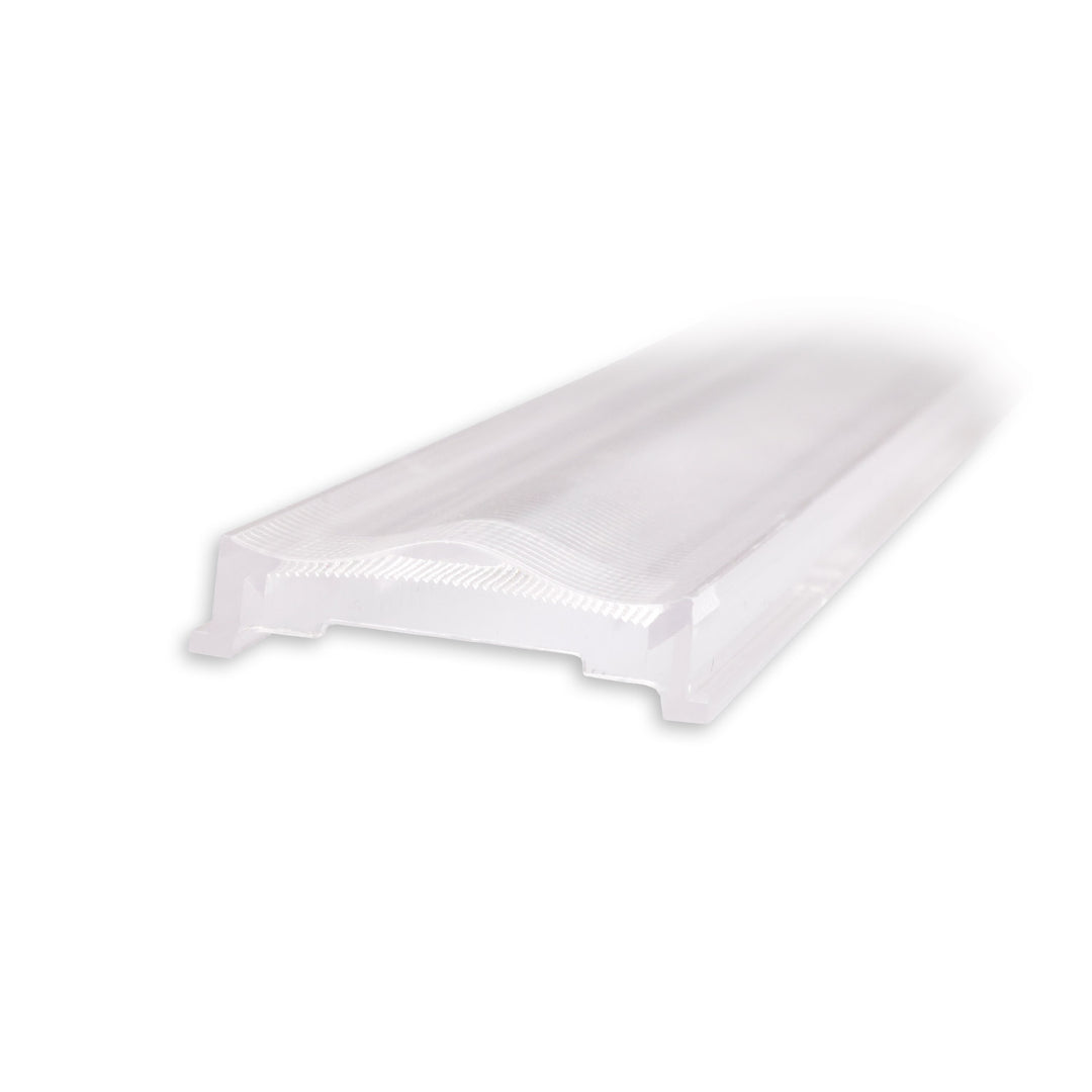 Linsen-Einschubcover C65, Abstrahlwinkel 2x25° doppelt-asymmetrisch, 1176mm, für LAMP30 V2 Profil