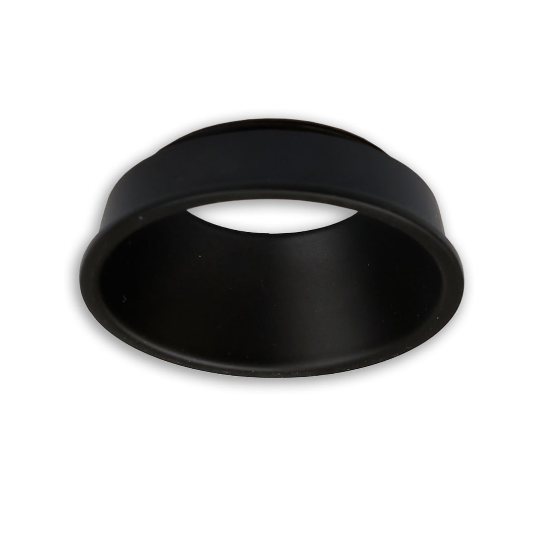 Cover for LED spotlight and LED module SYS-GU10, matte black, recessed, UGR<12