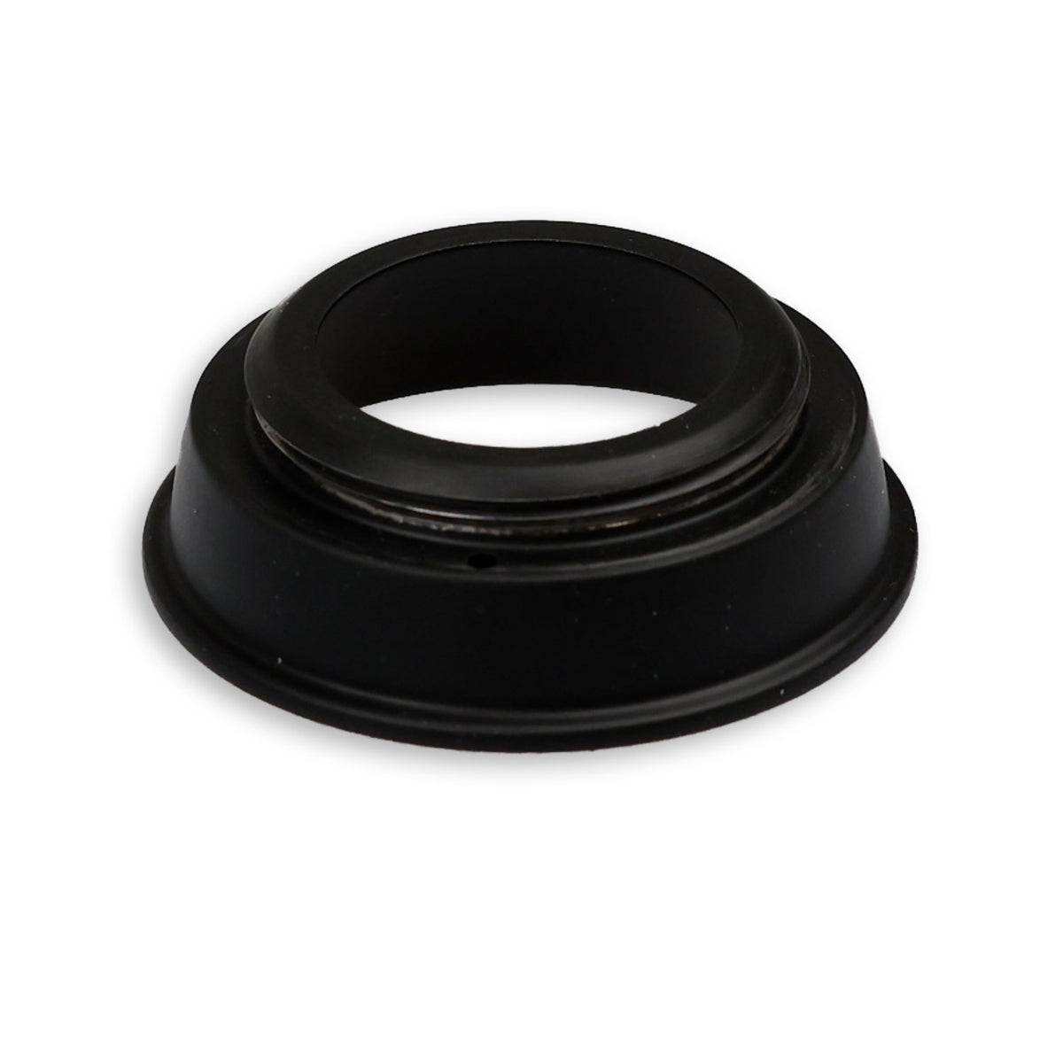 Cover for LED spotlight and LED module SYS-GU10, matte black, recessed, UGR<12