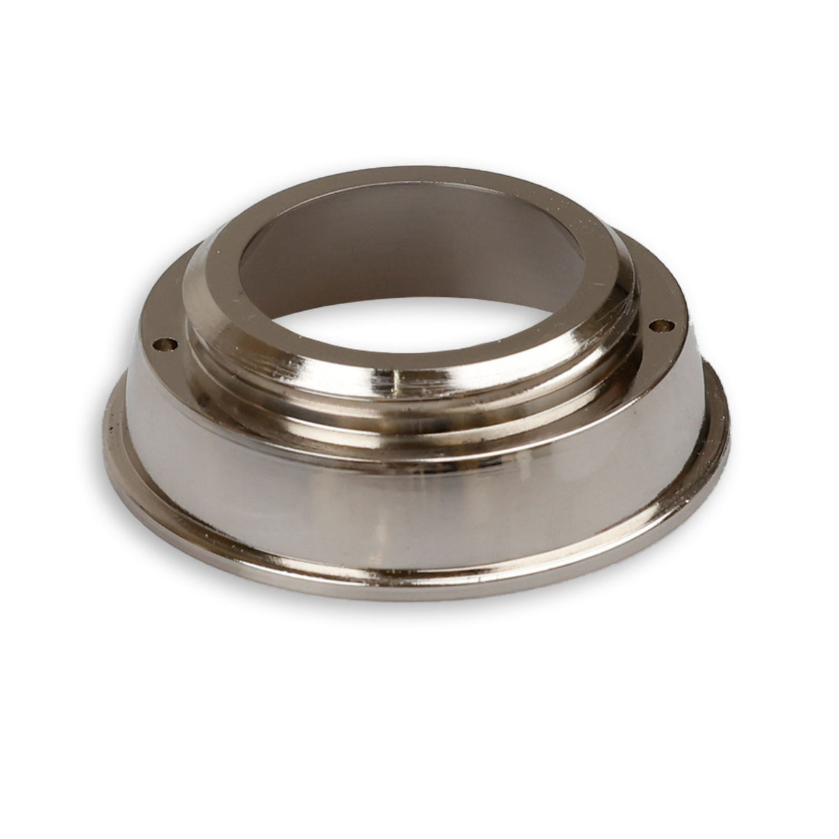 Cover for LED spotlight and LED module SYS-GU10, brushed nickel, recessed, UGR<12