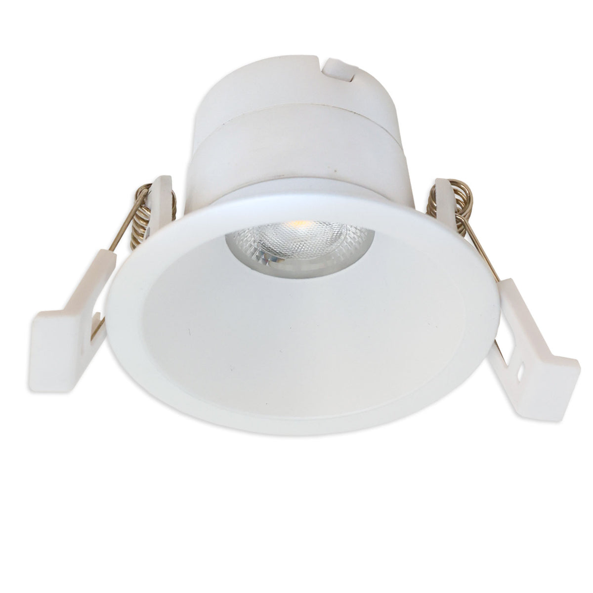 LED Einbaustrahler BACK60, weiß matt, rund, 5W, CRI90, 3000K, rückversetzt, UGR<12, dimmbar