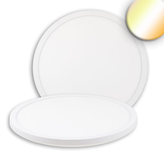 LED Deckenleuchte Slim400 PRO, 25W, weiß, rund, IP44, DN400, 3000|4000|5000K, Up&Down