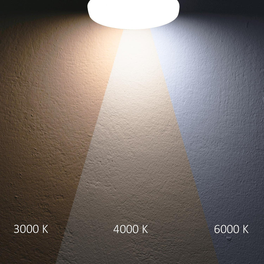 LED Deckenleuchte 13|18W, weiß rund, DN280, IP64, 120lm/W, ColorSwitch 3000|4000|6000K