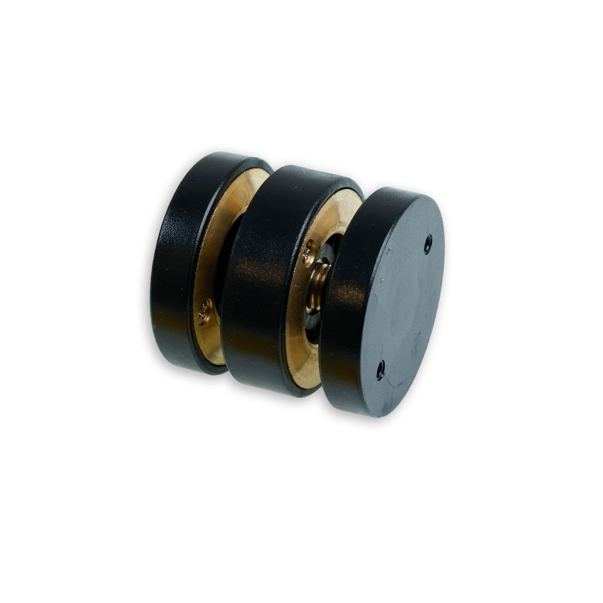 Track48 Multi X base module for surface mounting rail, black, max. 6A, 4-pole