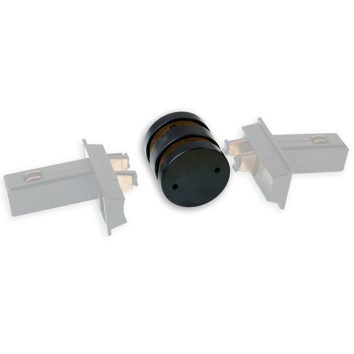 Track48 Multi X base module for surface mounting rail, black, max. 6A, 4-pole