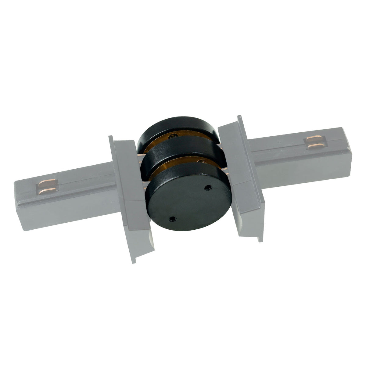 Track48 Multi X base module for surface mounting rail, black, max. 6A, 4-pole