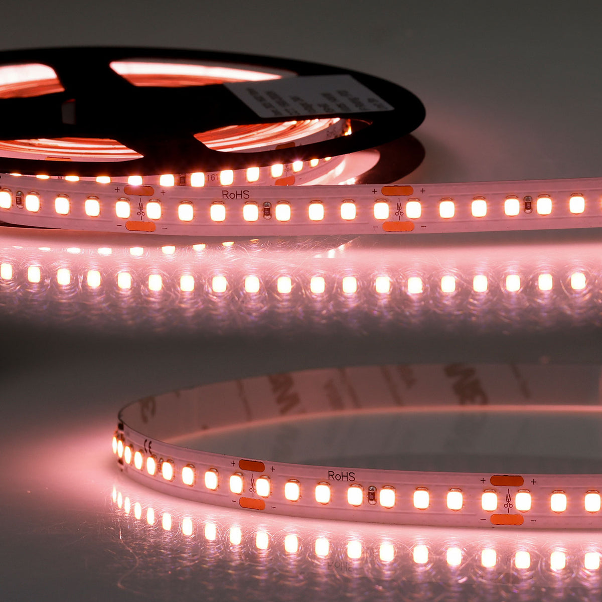 LED CRI Food Flexband Meat, 24V DC, 14.4W, IP20, 5m roll, 160 LED/m
