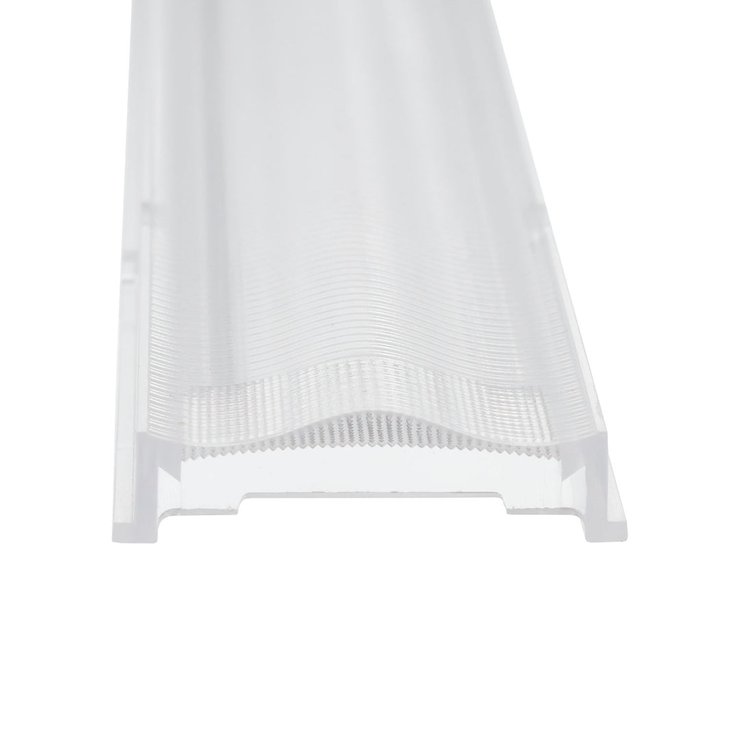 Einschubcover 2x25° Linse doppelt-asymmetrisch für 3-Phasen Linearleuchte prismatisch, 120cm
