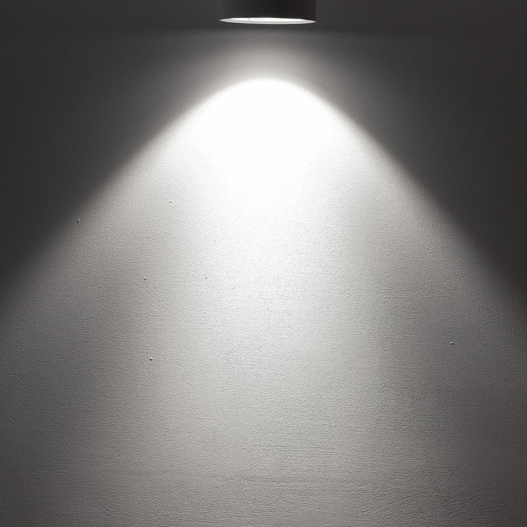 LED Strahler mit Montagebügel und Schukostecker, 40W, 36°, schwenkbar, weiß matt, 4000K, CRI>90
