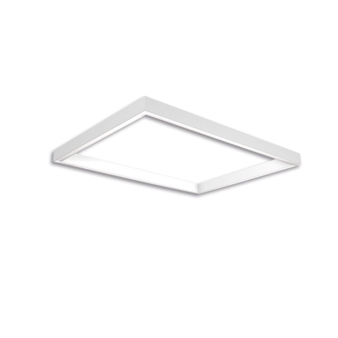 Track48 light frame H50, inner dimensions 592x892mm, white, excluding transformer, excluding mounting clip/cable.