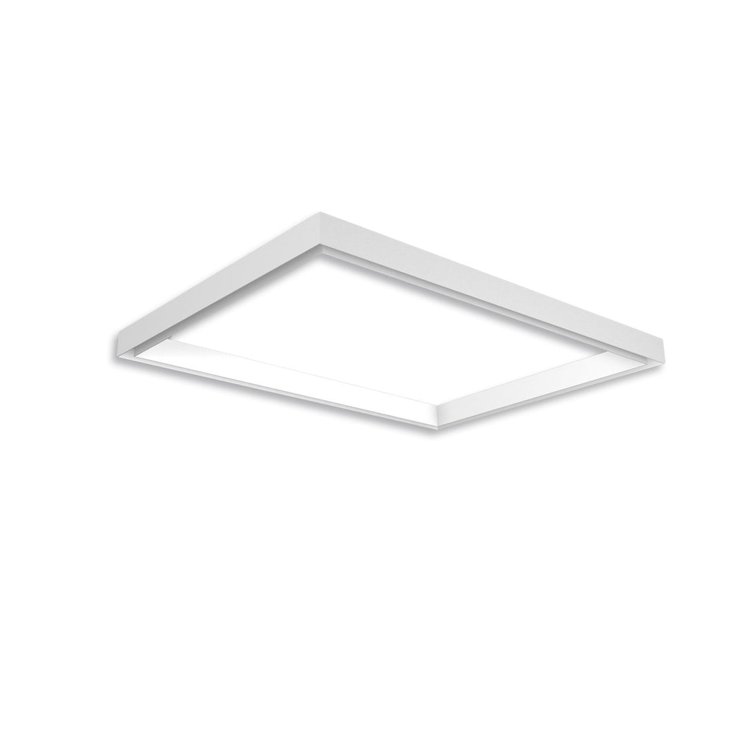 Track48 light frame H50, inner dimensions 592x892mm, white, excluding transformer, excluding mounting clip/cable.