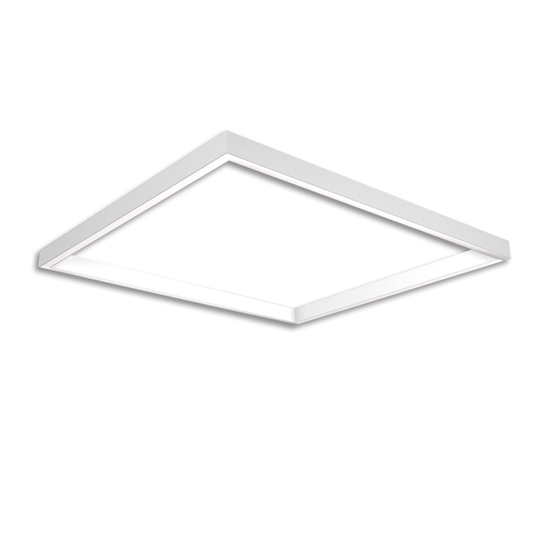 Track48 light frame H50, inner dimensions 900x1000mm, white, excluding transformer, excluding mounting clip/cable attachment.