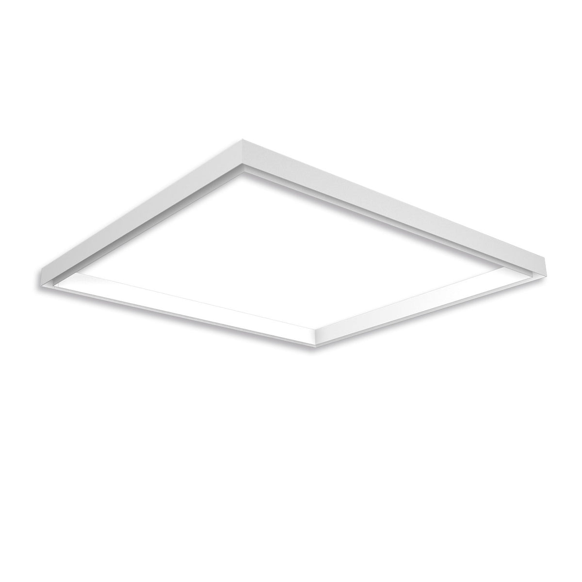 Track48 light frame H50, inner dimensions 900x1000mm, white, excluding transformer, excluding mounting clip/cable attachment.