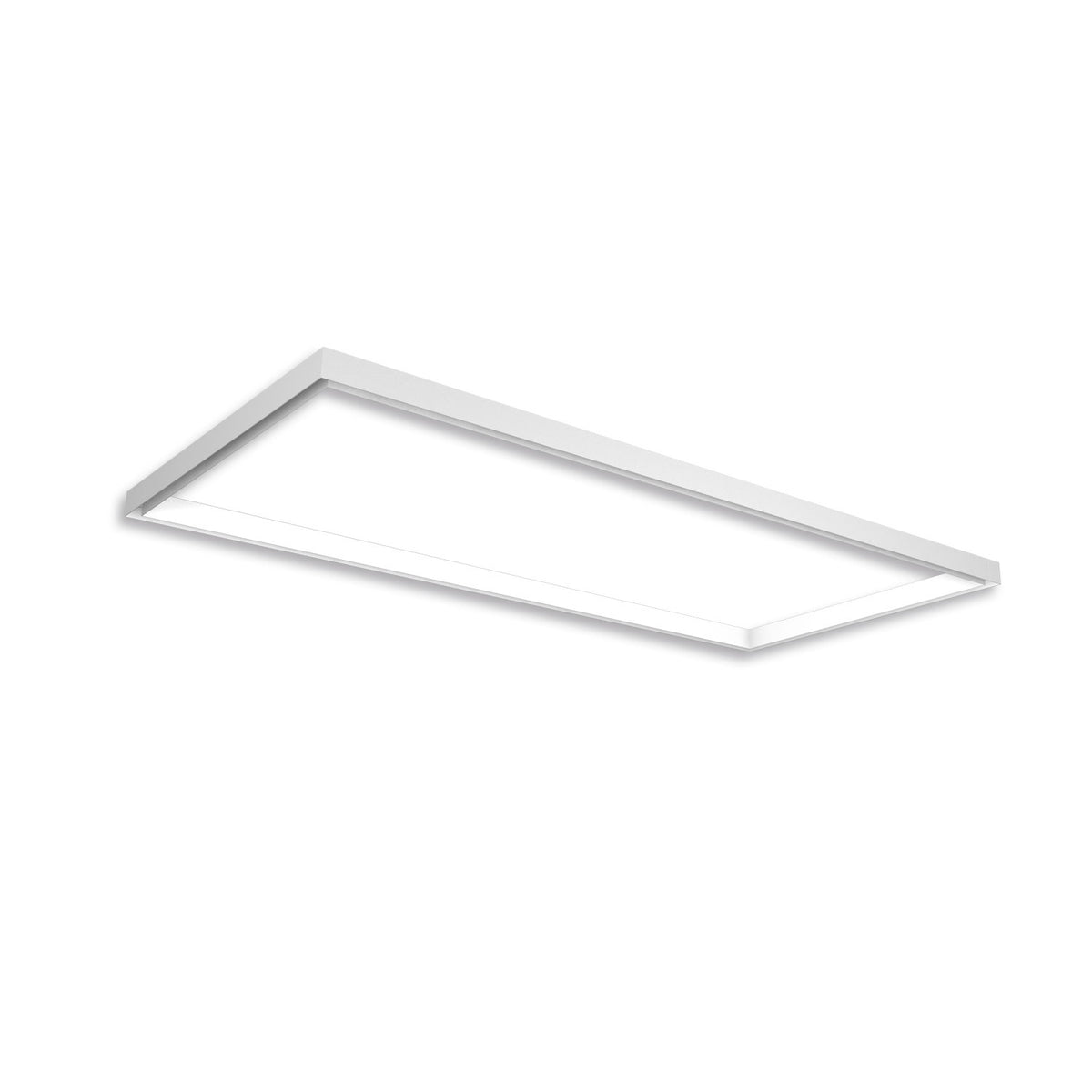 Track48 light frame H50, internal dimensions 592x1500mm, white, excluding transformer, excluding mounting clip/cable attachment.