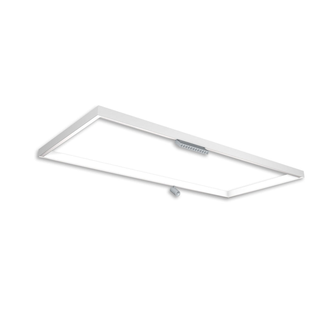 Track48 light frame H50, internal dimensions 592x1500mm, white, excluding transformer, excluding mounting clip/cable attachment.